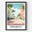 Miami Beach Home Office Decor