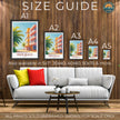 Miami Beach Modern Travel Poster