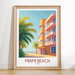 Miami Beach Scenic Landscape Art