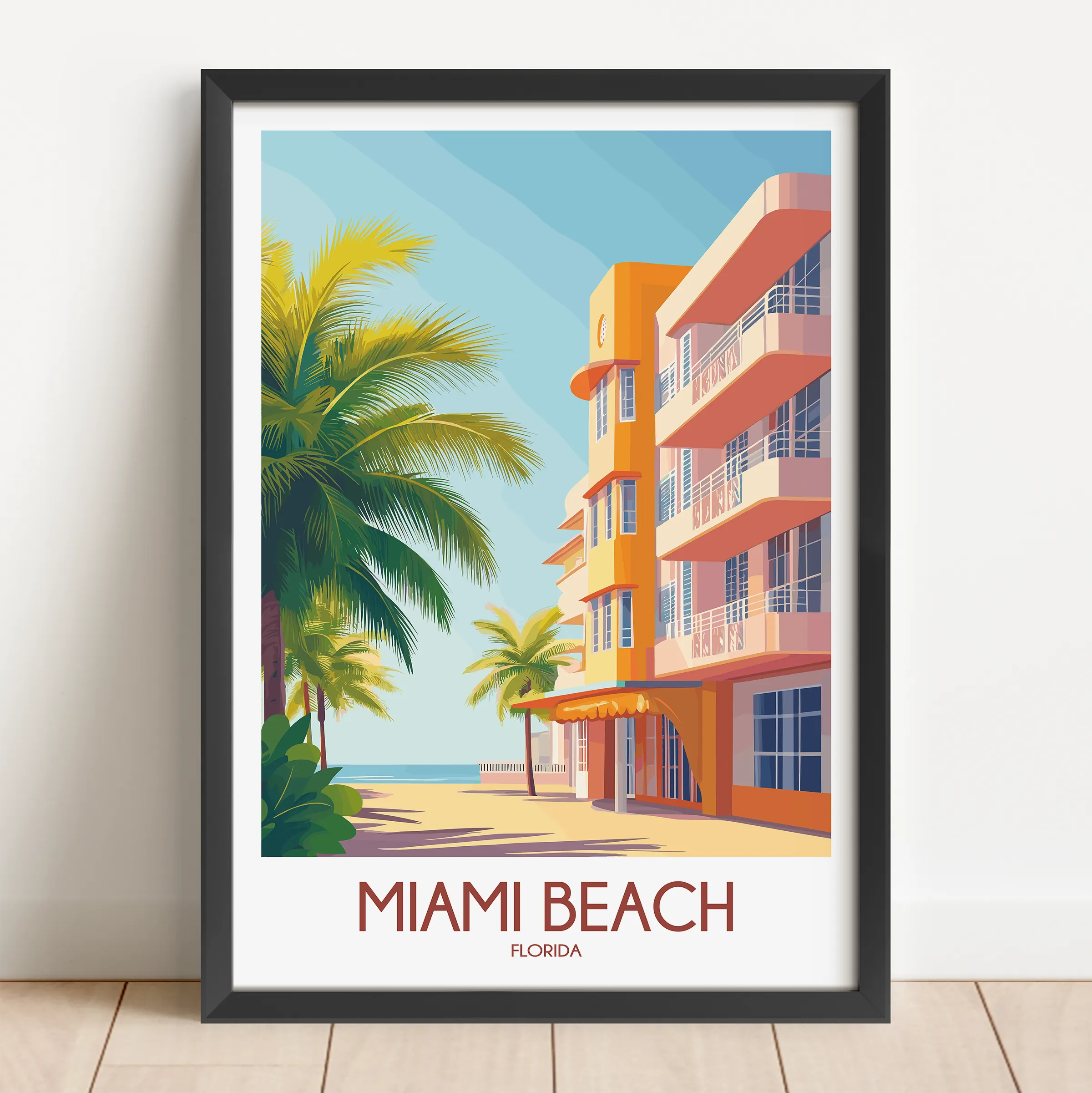 Miami Beach Travel Memory Gift