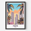 Miami Destination Art Gift