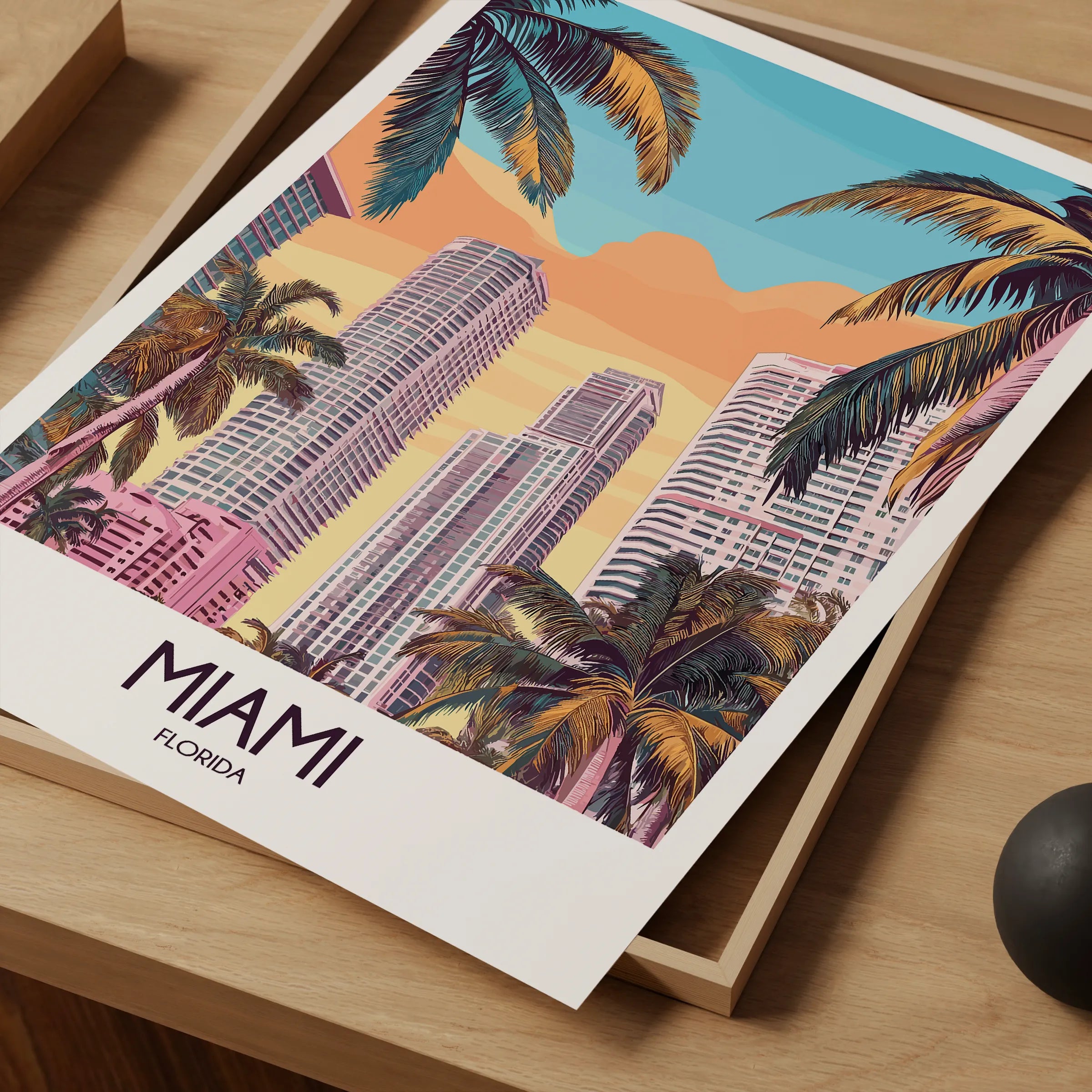 Miami Gallery Quality Print
