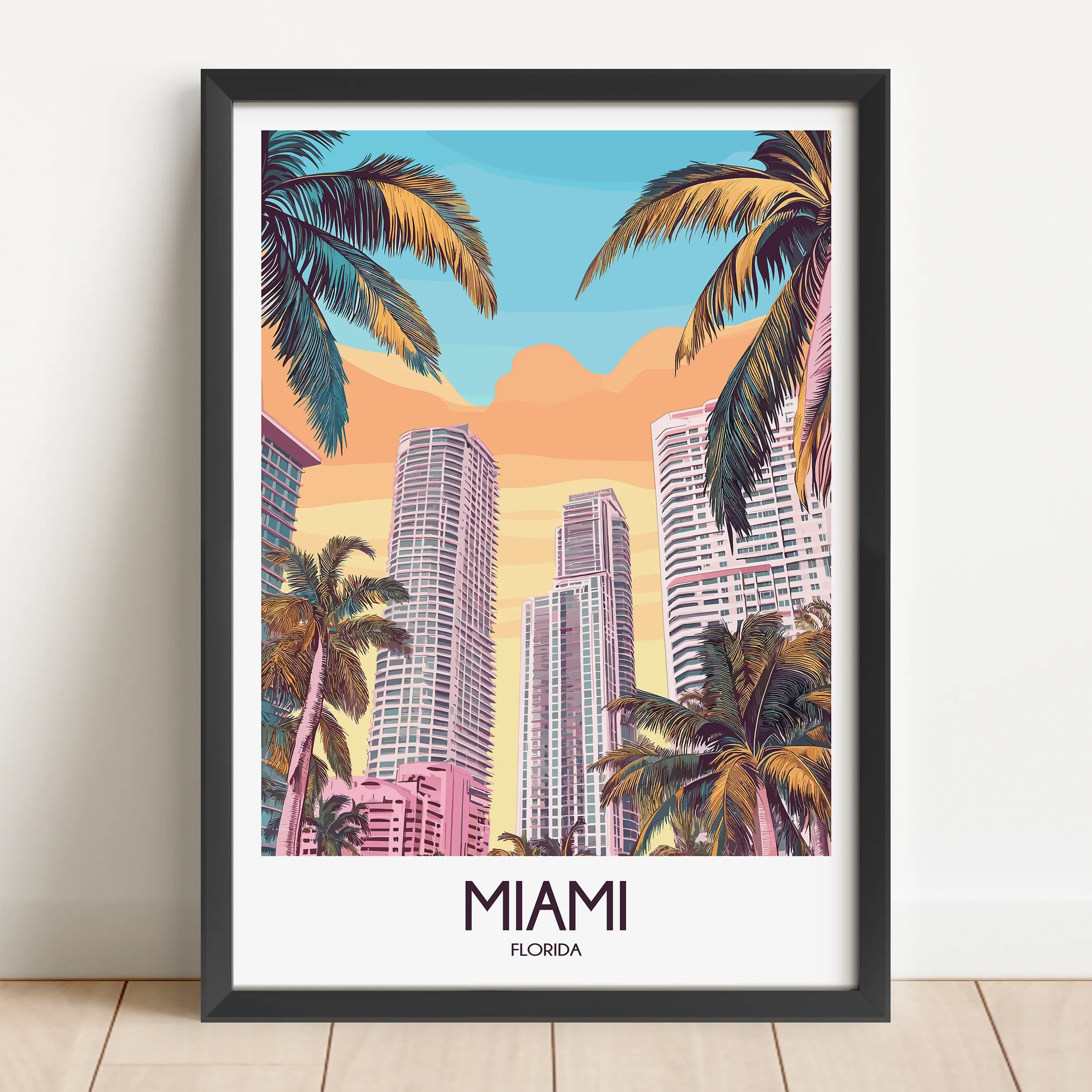 Miami Scenic Landscape Art