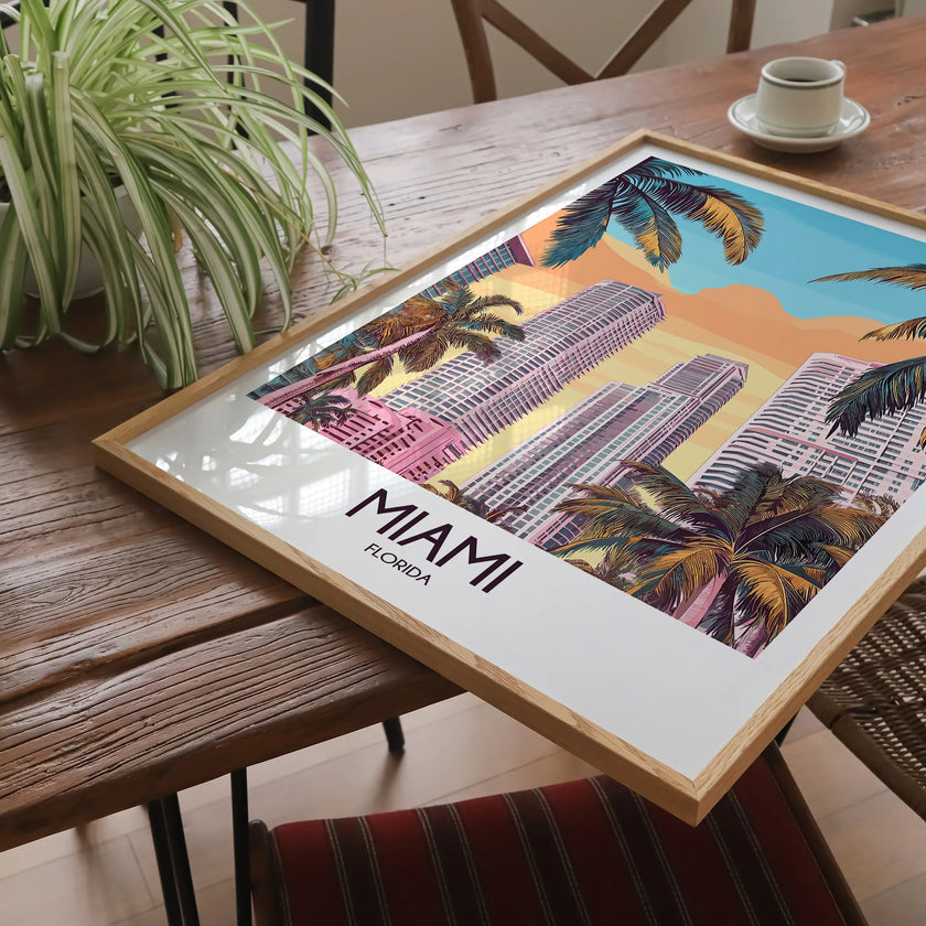 Miami Travel Memory Gift