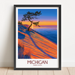 Michigan Destination Art Gift