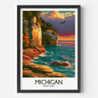 Michigan Home Office Decor