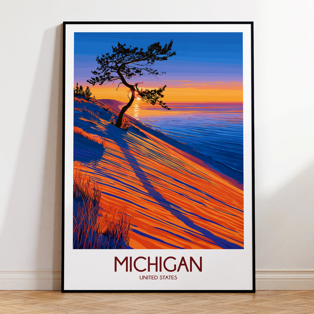 Michigan Home Office Decor