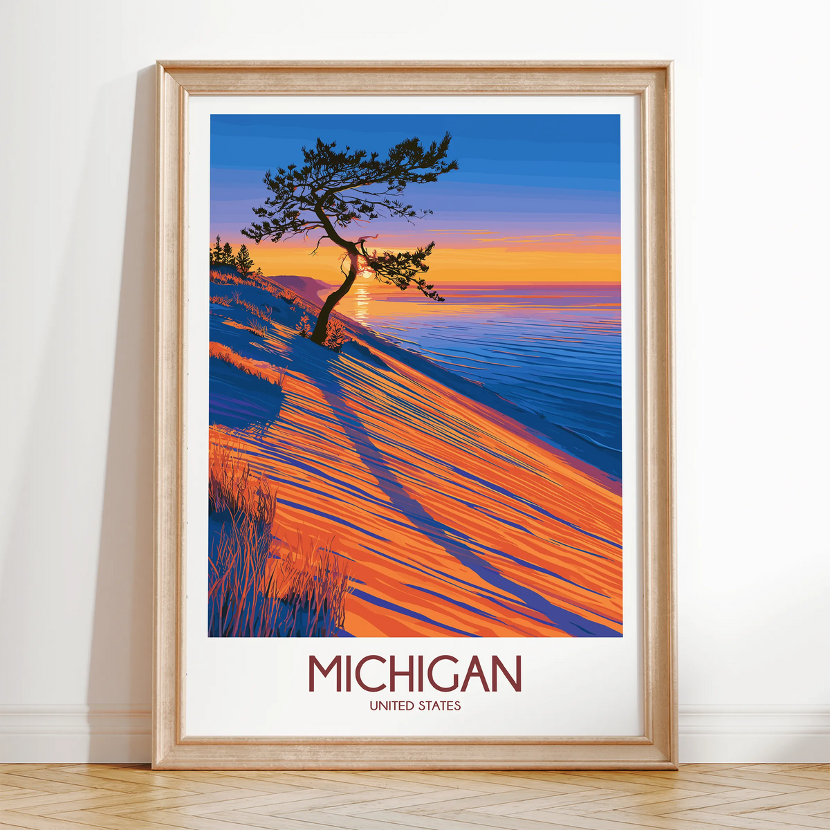 Michigan Scenic Landscape Art