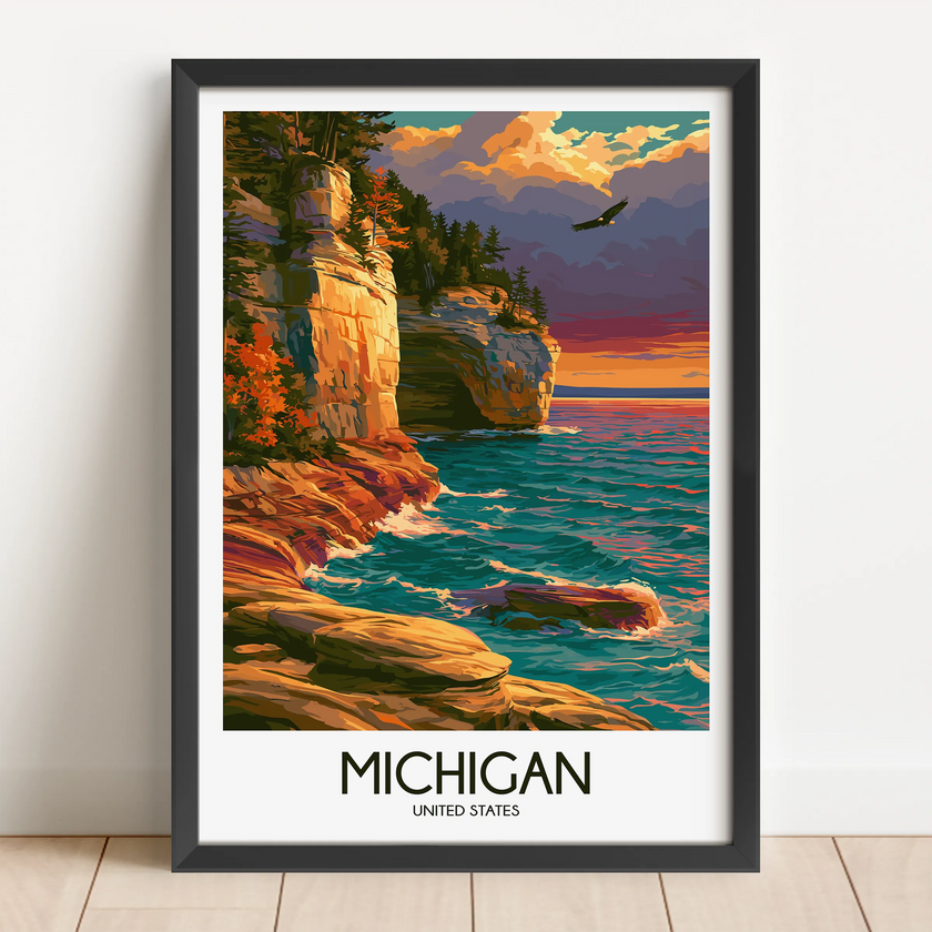 Michigan Scenic Landscape Art
