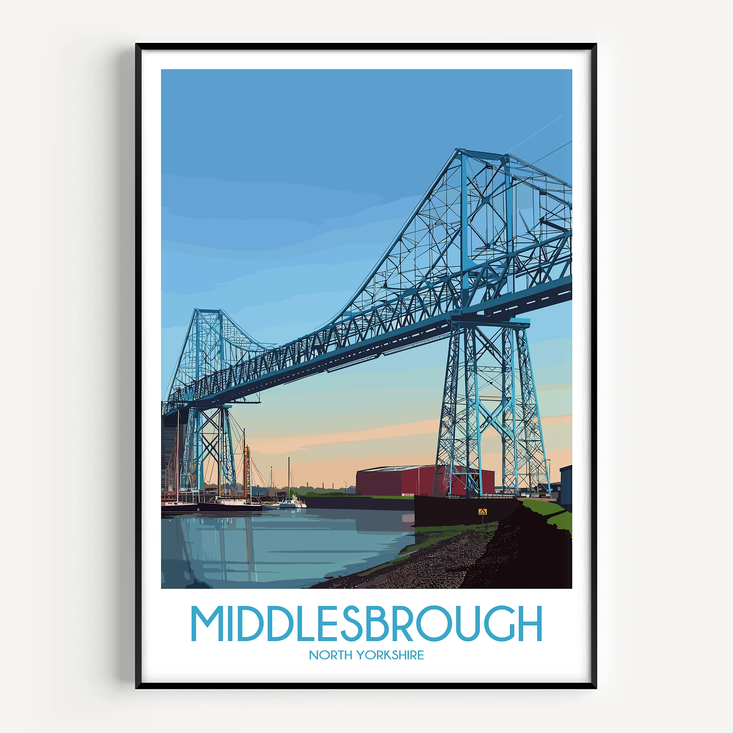 Middlesbrough Souvenir Poster Print