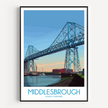 Middlesbrough Souvenir Poster Print