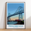 Middlesbrough Vintage Style Print