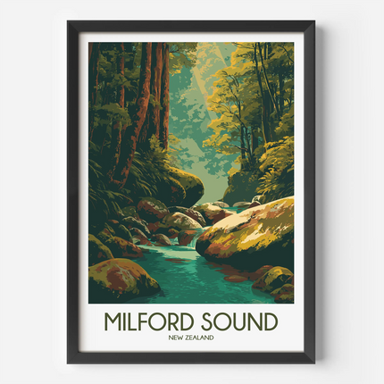 Milford Sound Home Office Decor