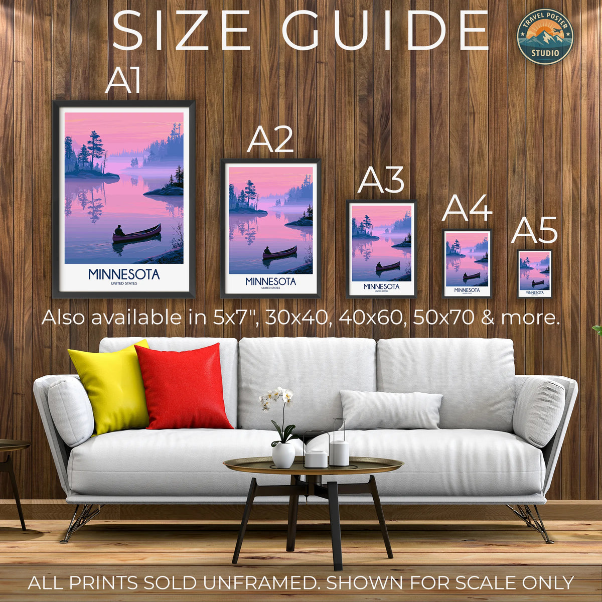 Minnesota Destination Art Gift