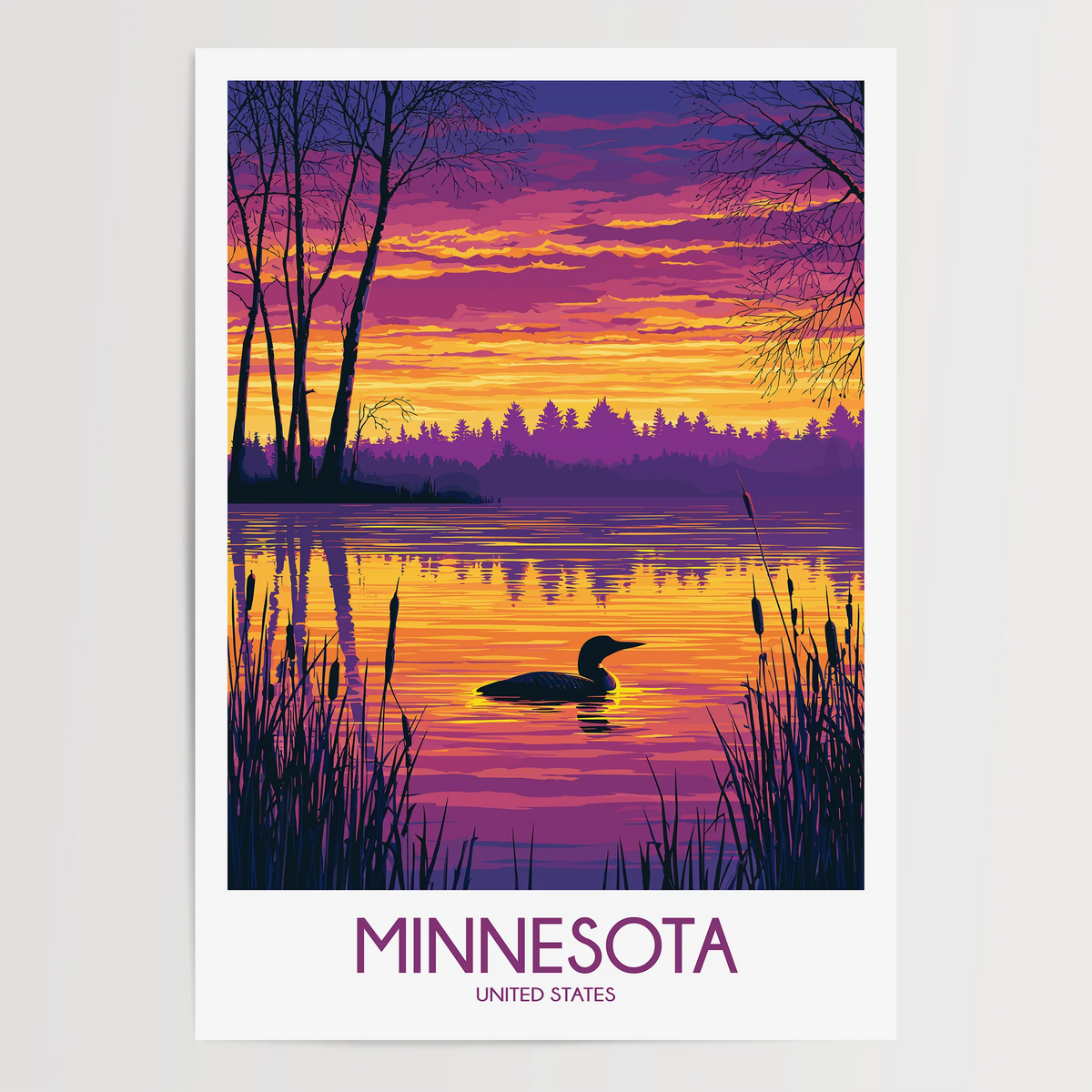 Minnesota Gallery Quality Print