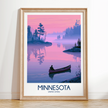 Minnesota Souvenir Poster Print