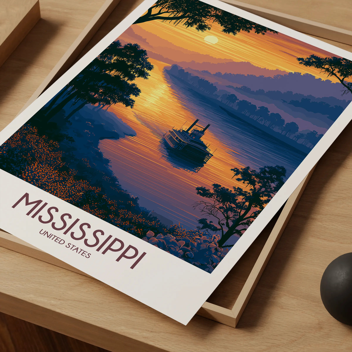 Mississippi Gallery Quality Print
