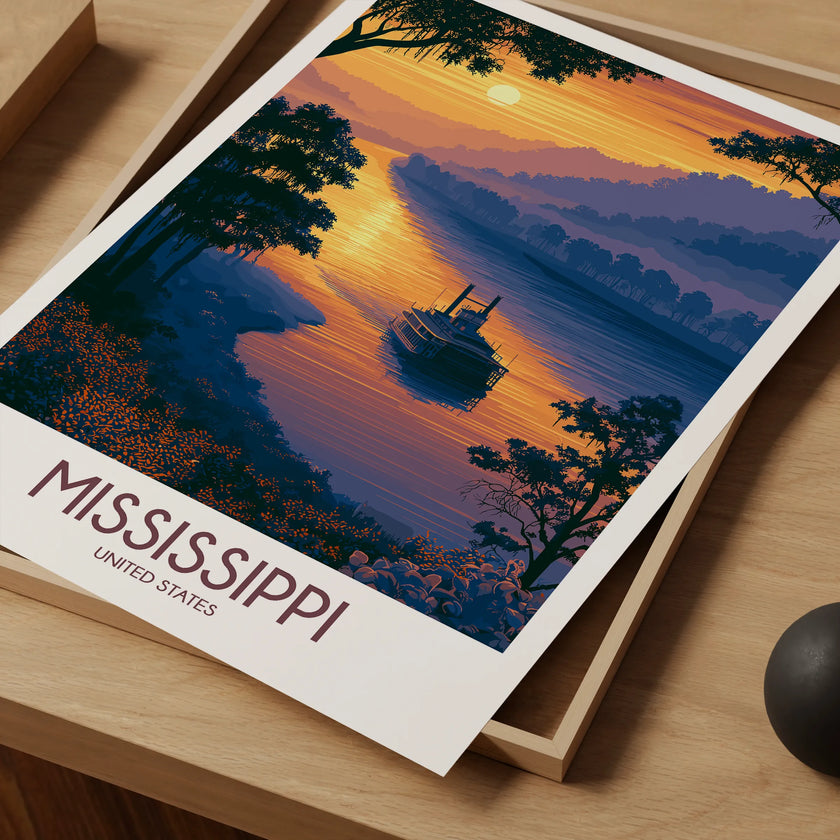 Mississippi Gallery Quality Print