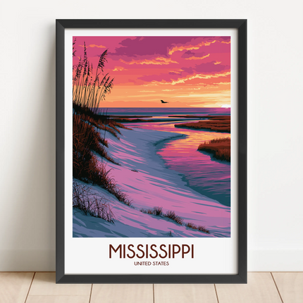 Mississippi Gallery Quality Print