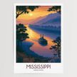 Mississippi Scenic Landscape Art