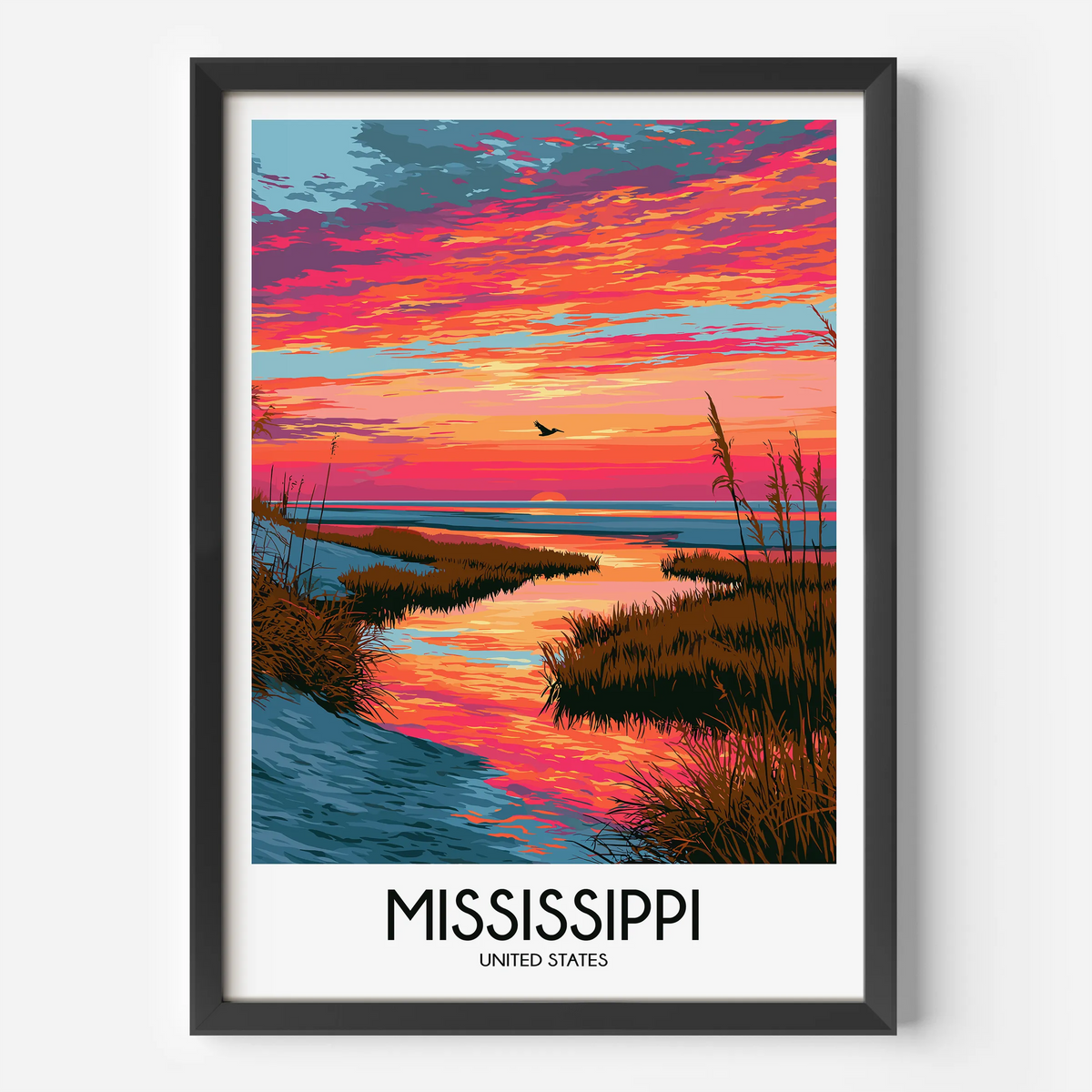 Mississippi Scenic Landscape Art