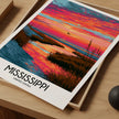 Mississippi Souvenir Poster Print