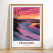 Mississippi Souvenir Poster Print