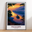 Mississippi Travel Memory Gift