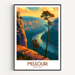 Missouri Destination Art Gift