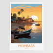 Mombasa Souvenir Poster Print