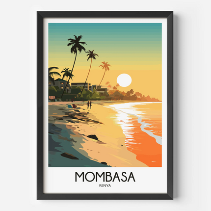 Mombasa Travel Memory Gift