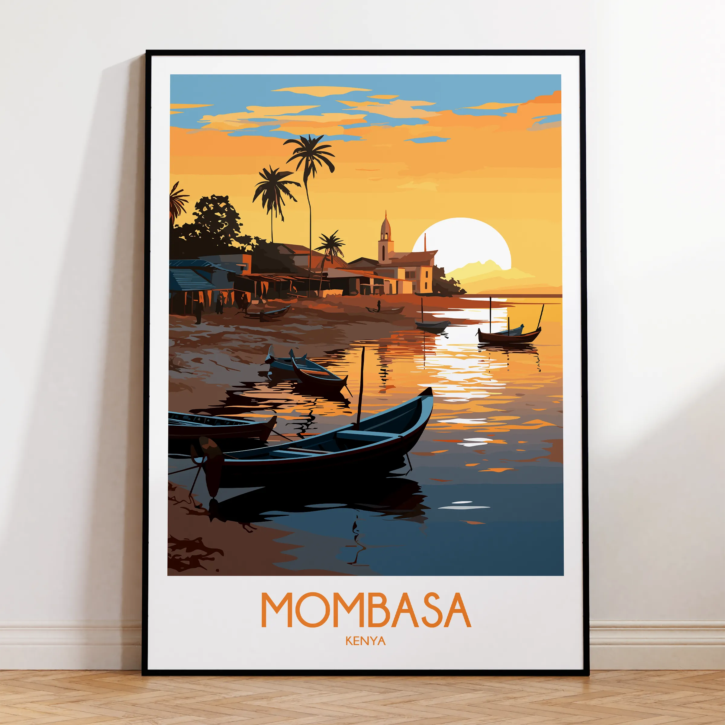 Mombasa Travel Memory Gift