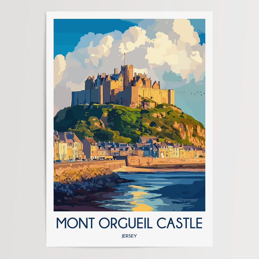 Mont Orgueil Castle Gallery Quality Print