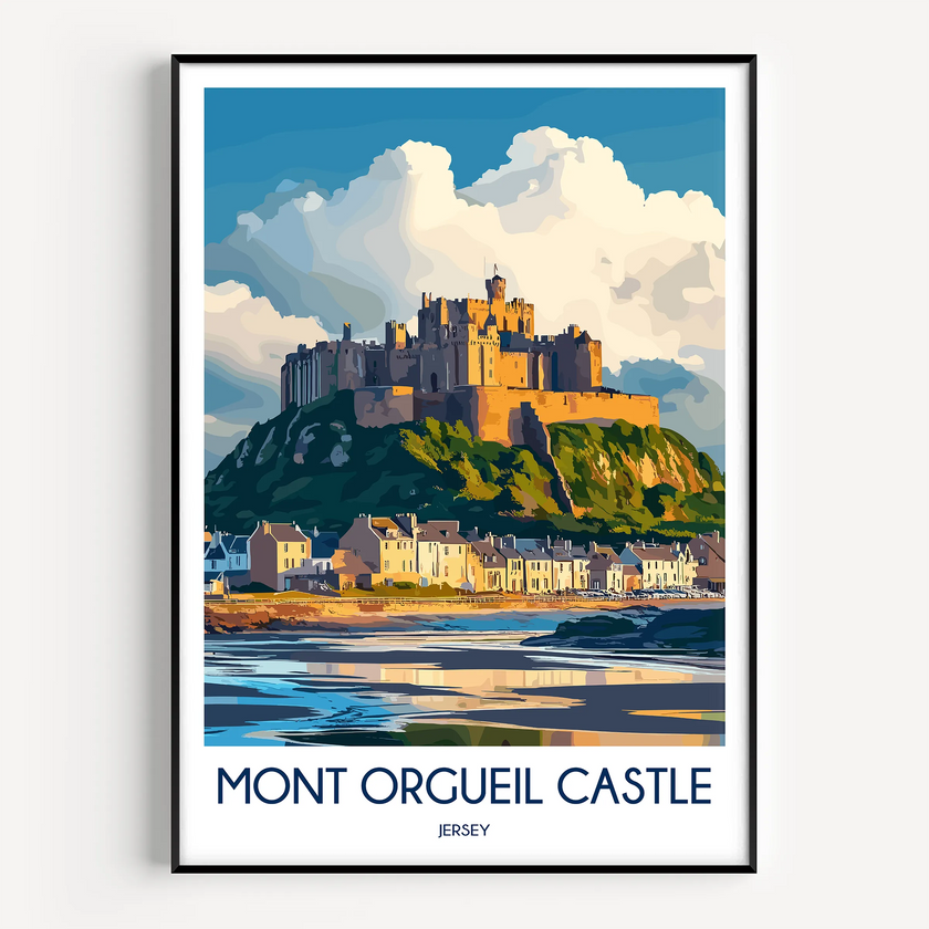 Mont Orgueil Castle Gallery Quality Print