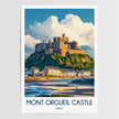 Mont Orgueil Castle Home Office Decor
