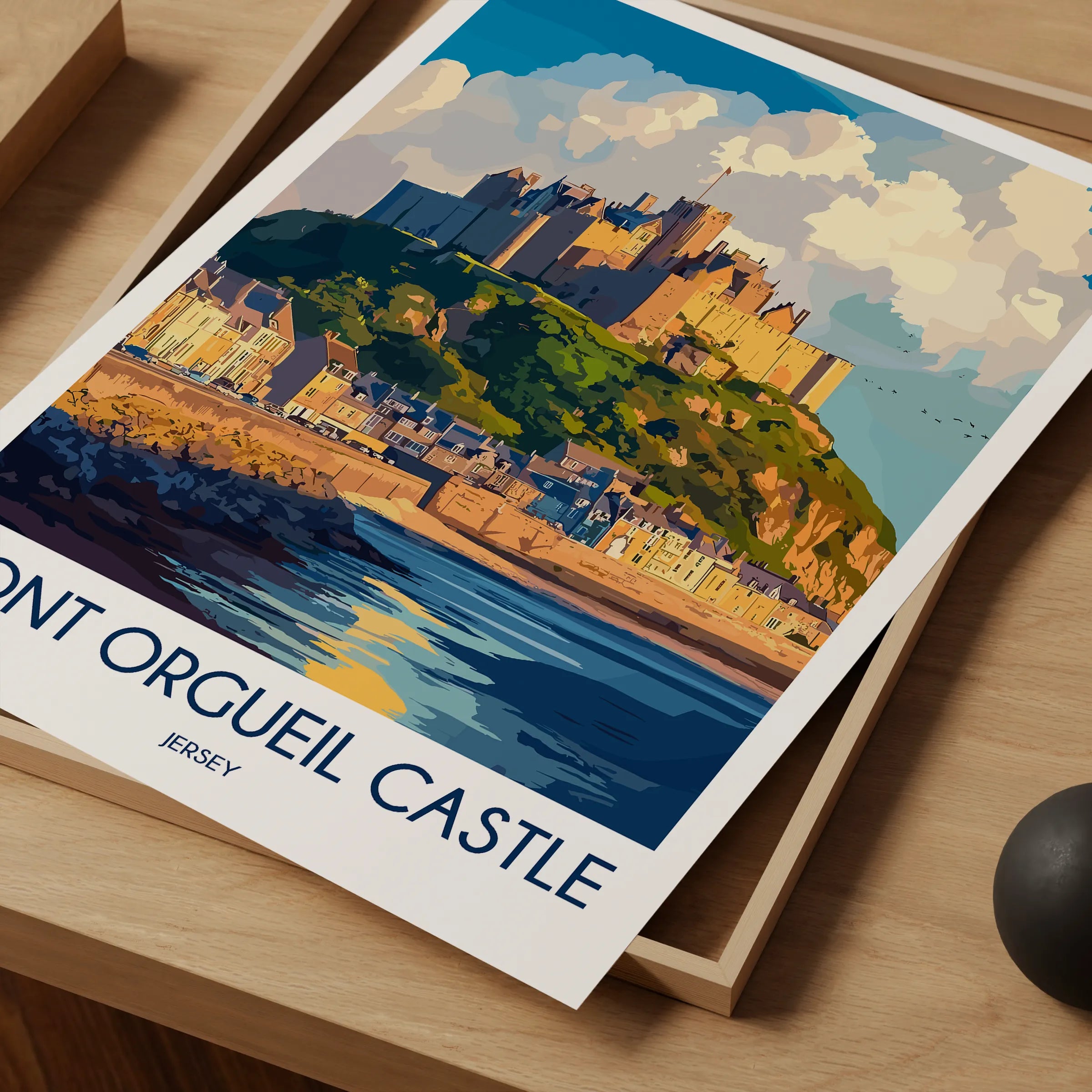 Mont Orgueil Castle Travel Memory Gift