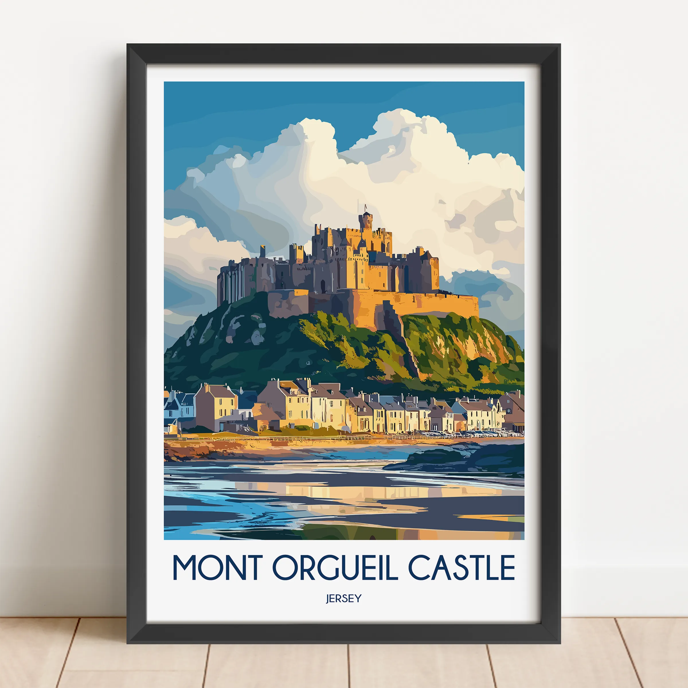 Mont Orgueil Castle Travel Memory Gift