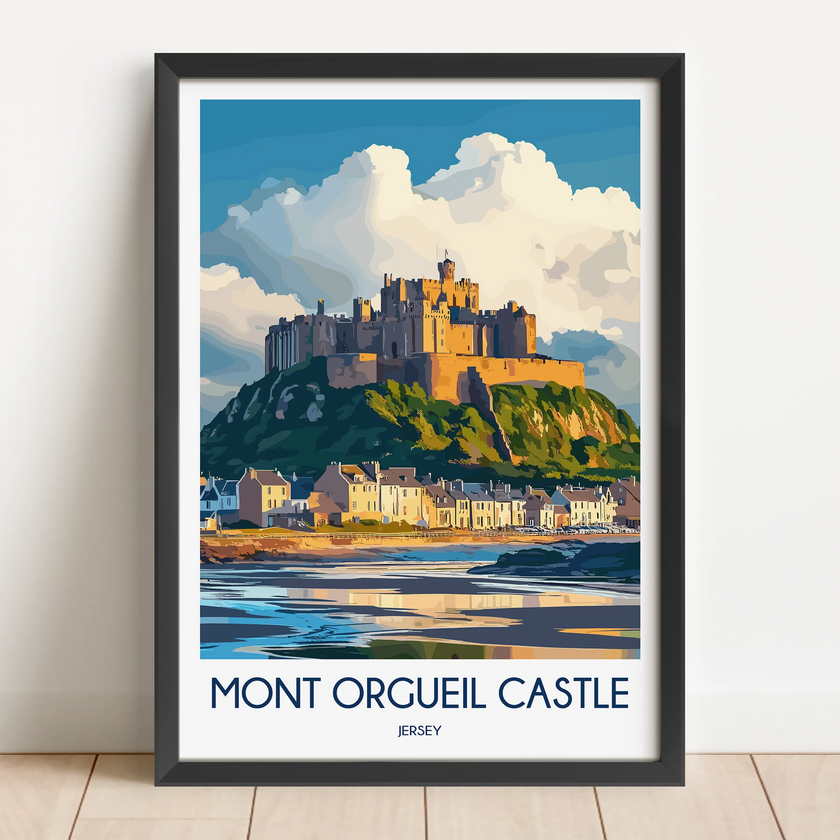 Mont Orgueil Castle Travel Memory Gift