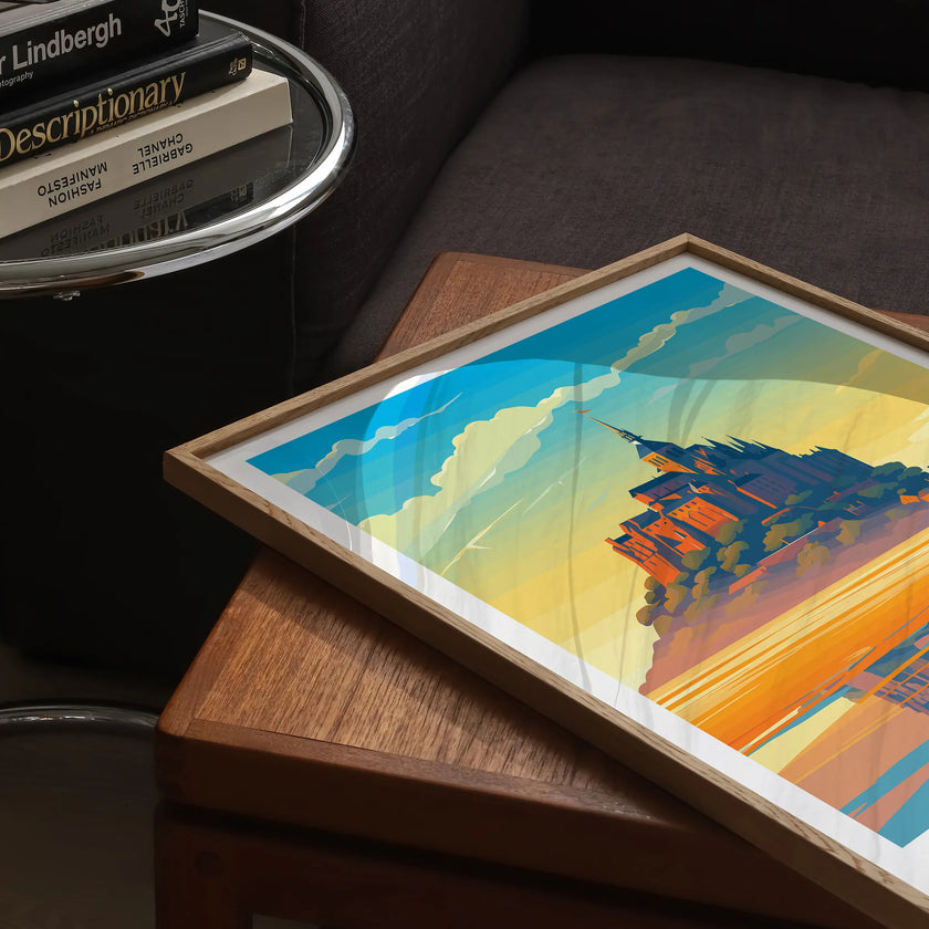 Mont St Michel Destination Art Gift