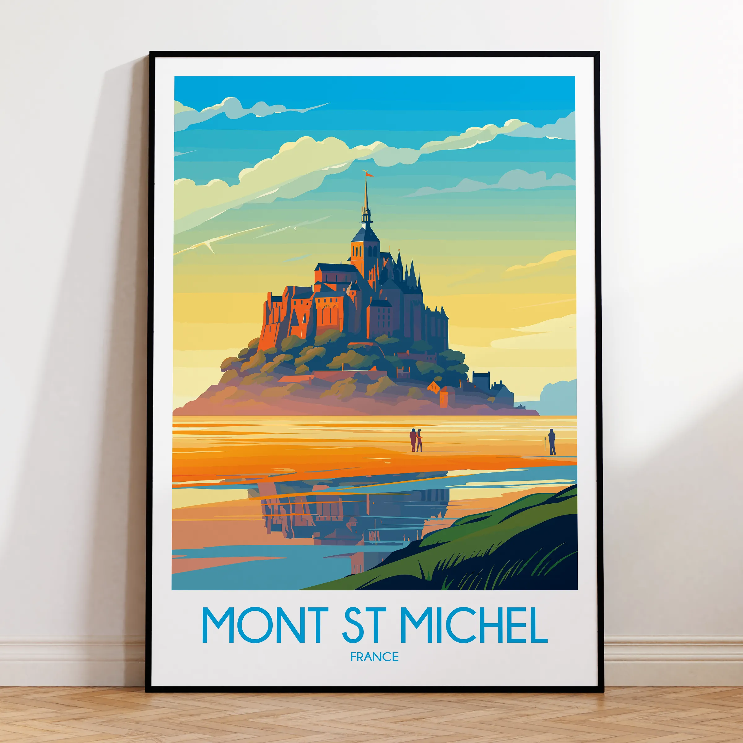 Mont St Michel Home Office Decor
