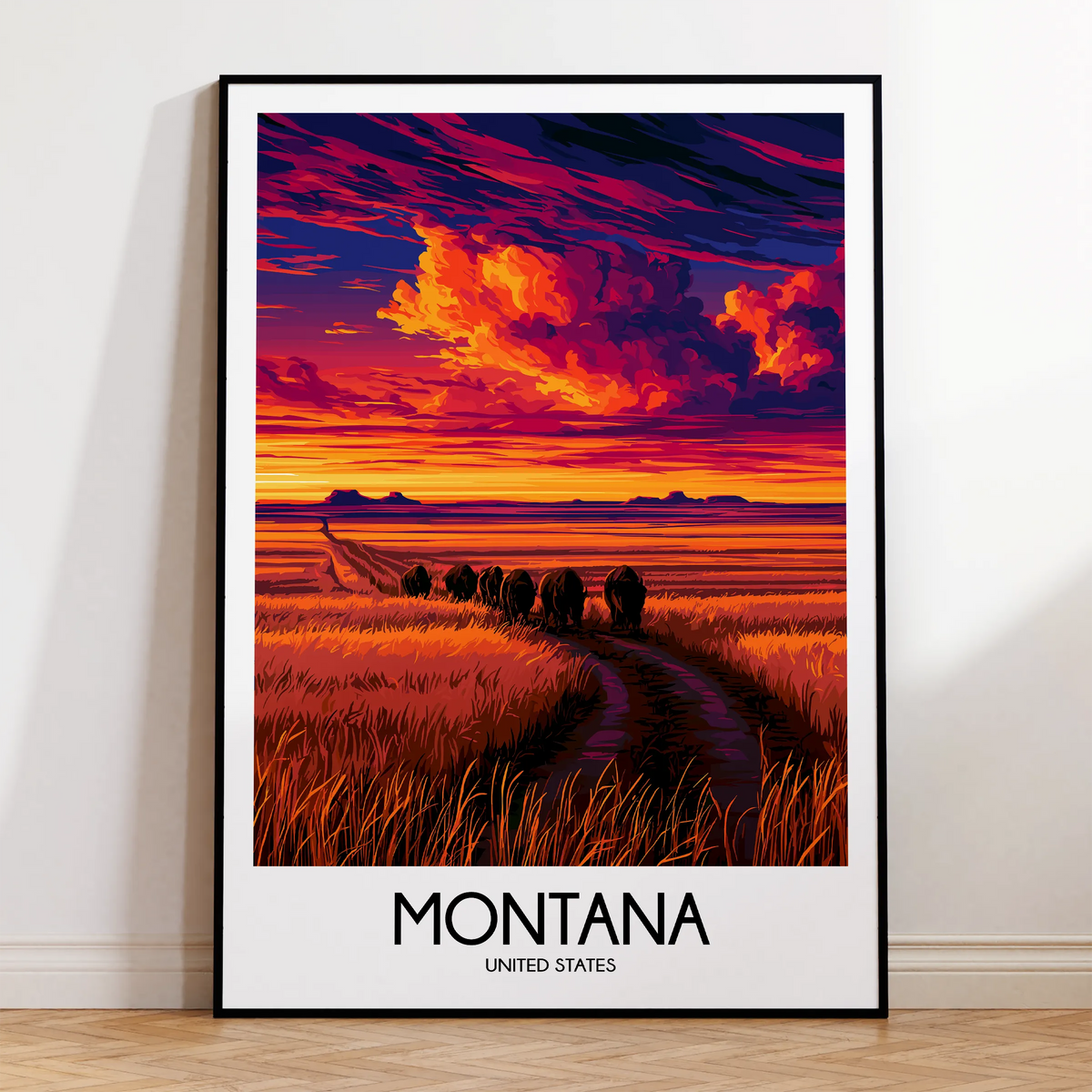 Montana Destination Art Gift
