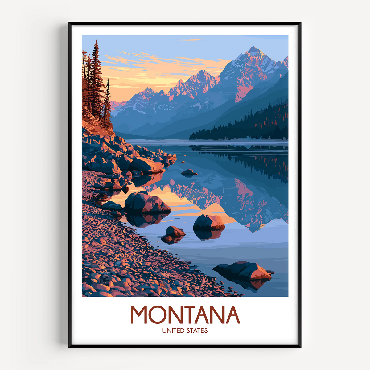 Montana Home Office Decor