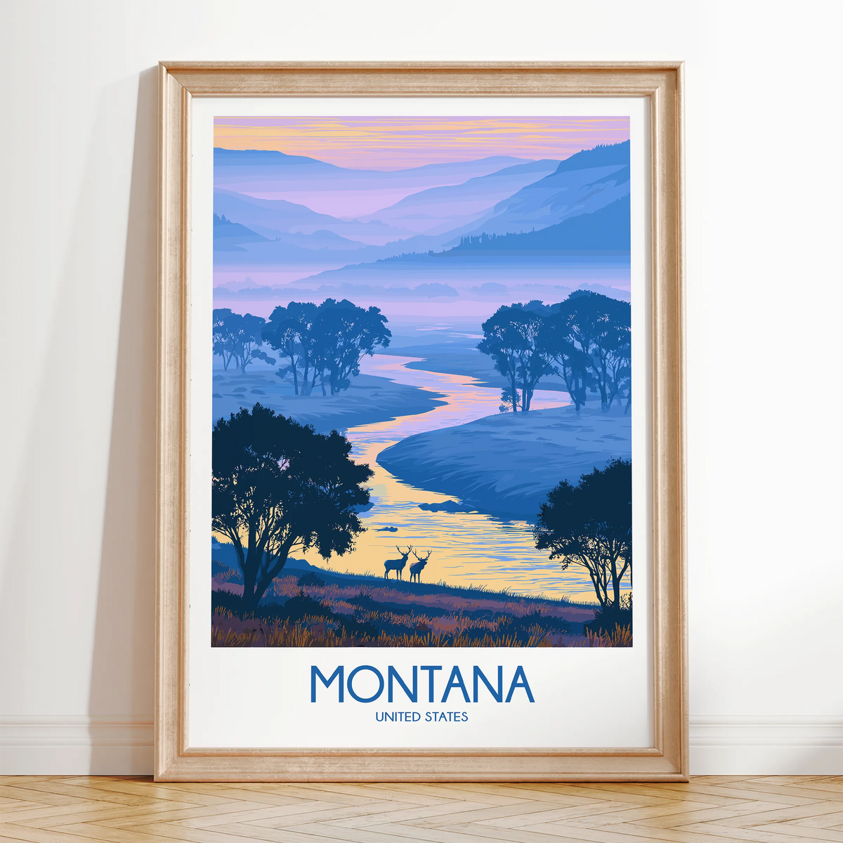 Montana Minimalist Wall Art