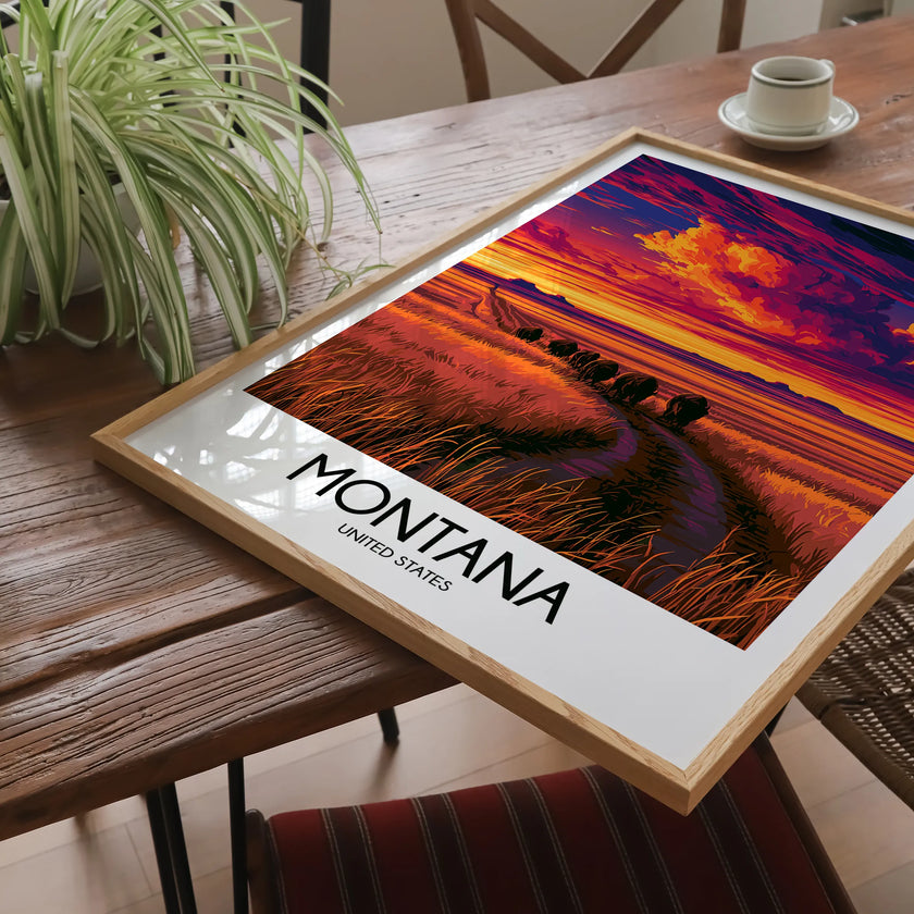 Montana Minimalist Wall Art