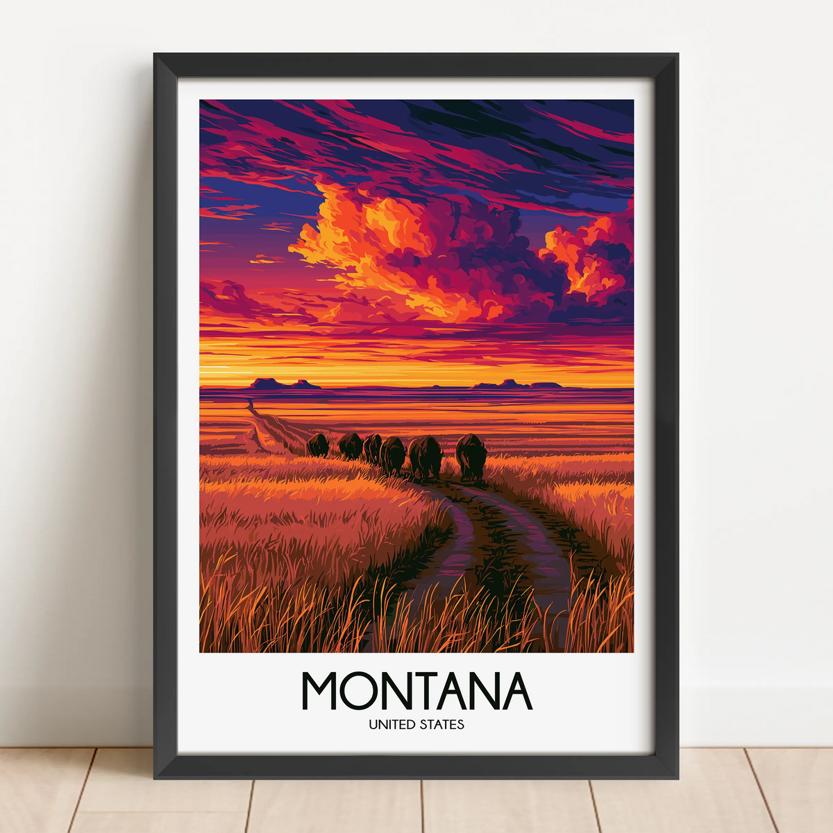 Montana Travel Memory Gift