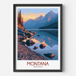 Montana Travel Memory Gift