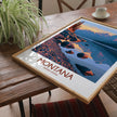 Montana Vintage Style Print