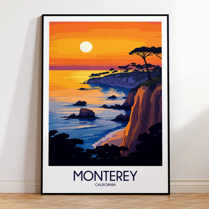 Monterey Scenic Landscape Art