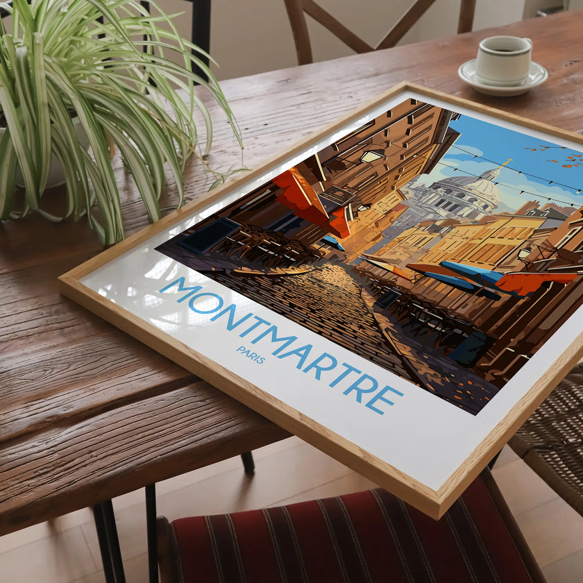 Montmartre Minimalist Wall Art