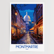 Montmartre Scenic Landscape Art